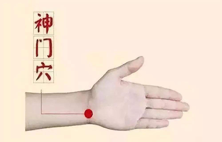 手上哪个位置治疗失眠，揭秘神门穴的神奇功效