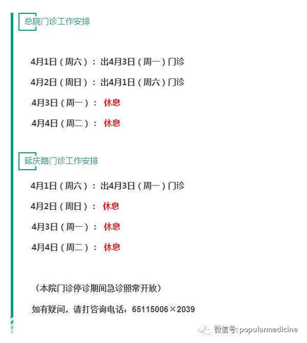 医院门诊的下班时间，了解与应对