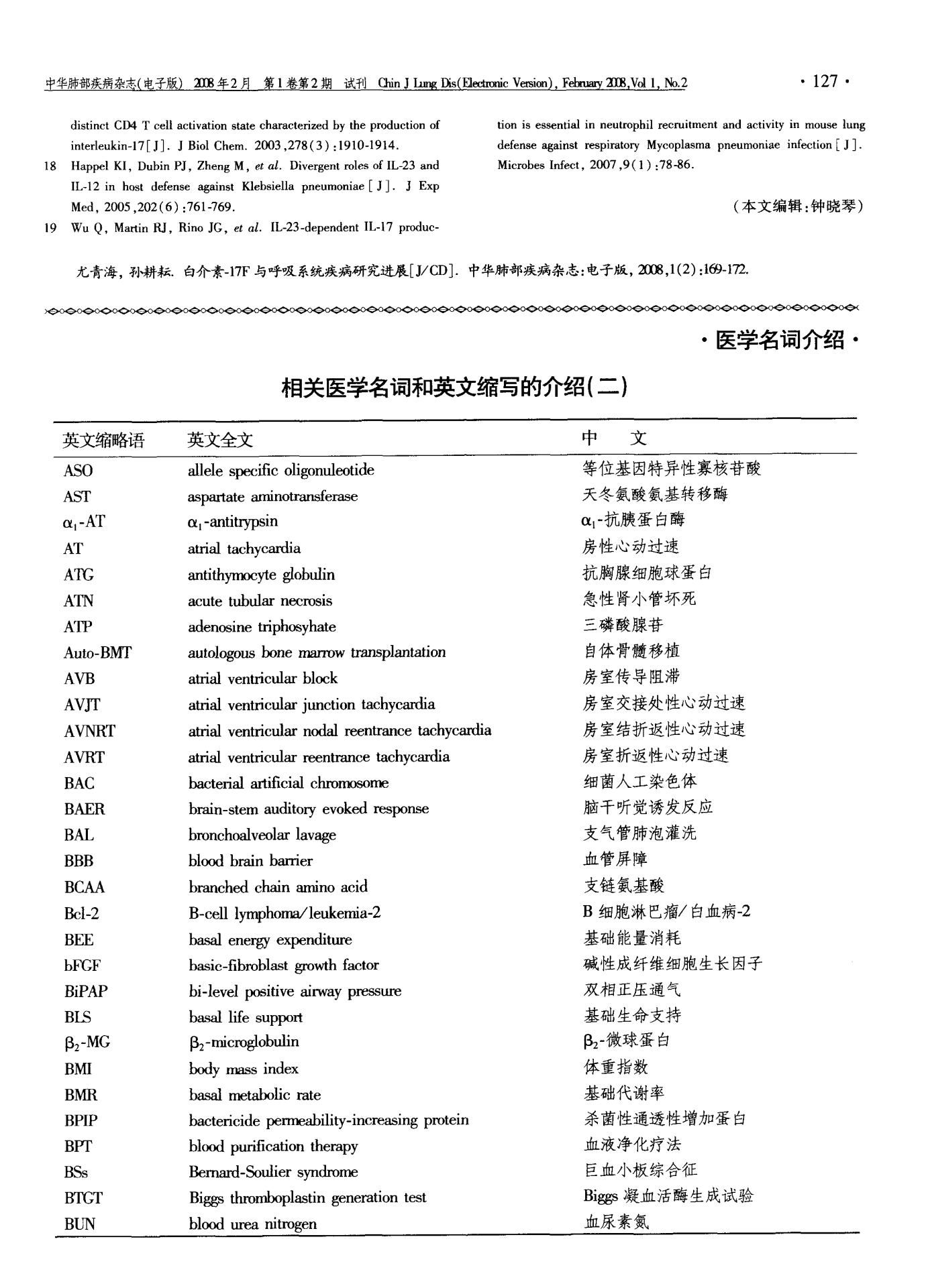 医院常用外文缩写的全面解析