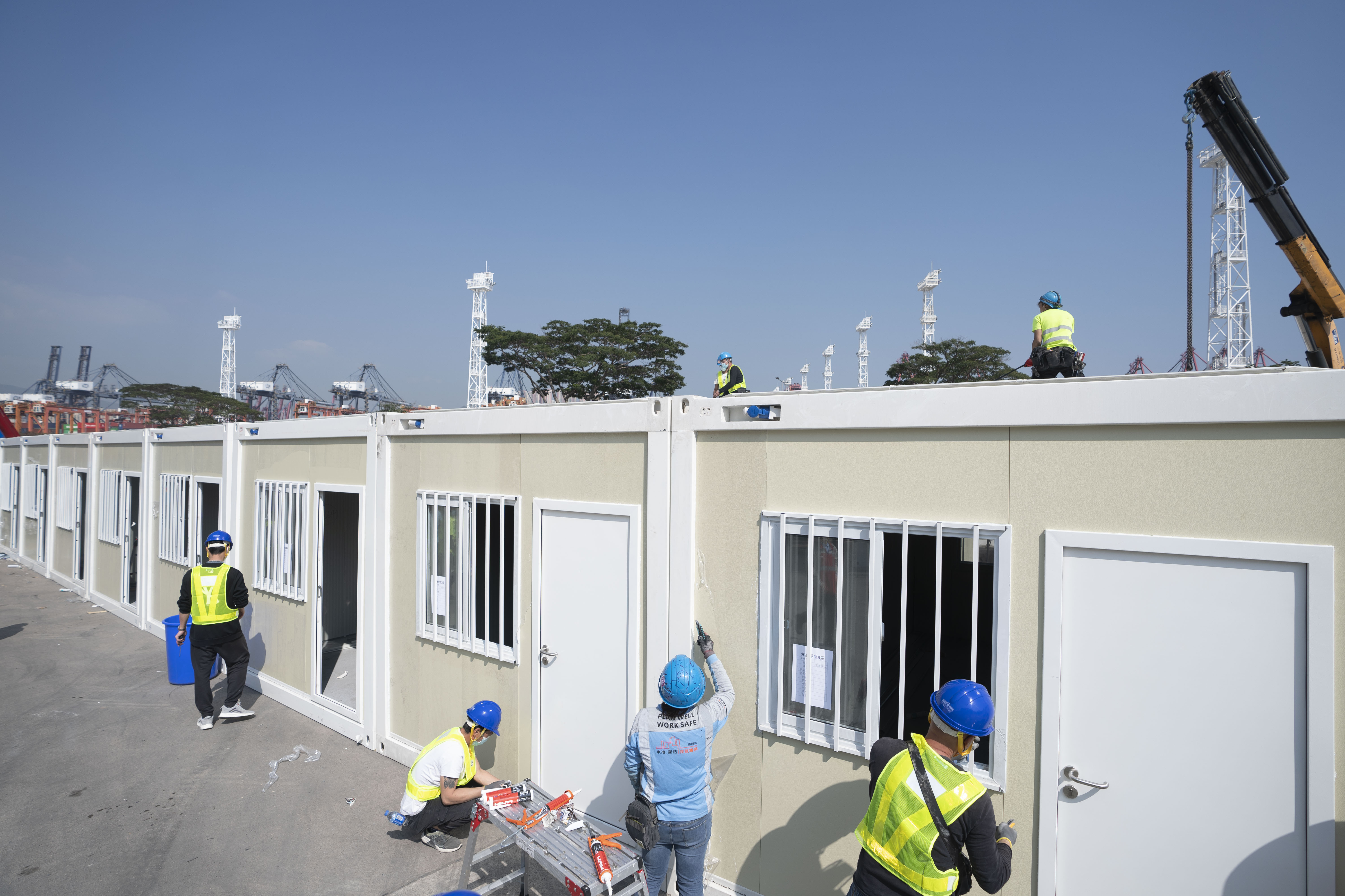 施工现场的生命方舟——探秘方舱医院建设背后的故事