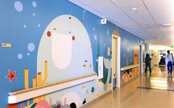 幼儿园小医院，卡通图片中的温馨与教育